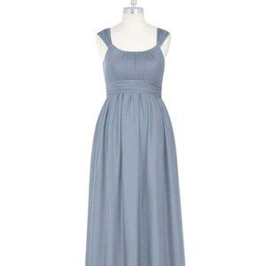 Azazie Dusty Blue dress